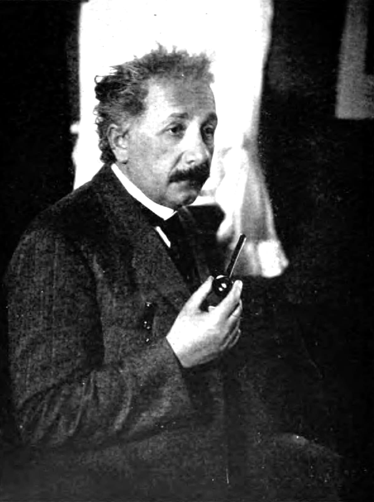 Albert Einstein en 1930, poco antes de exiliarse en Estados Unidos