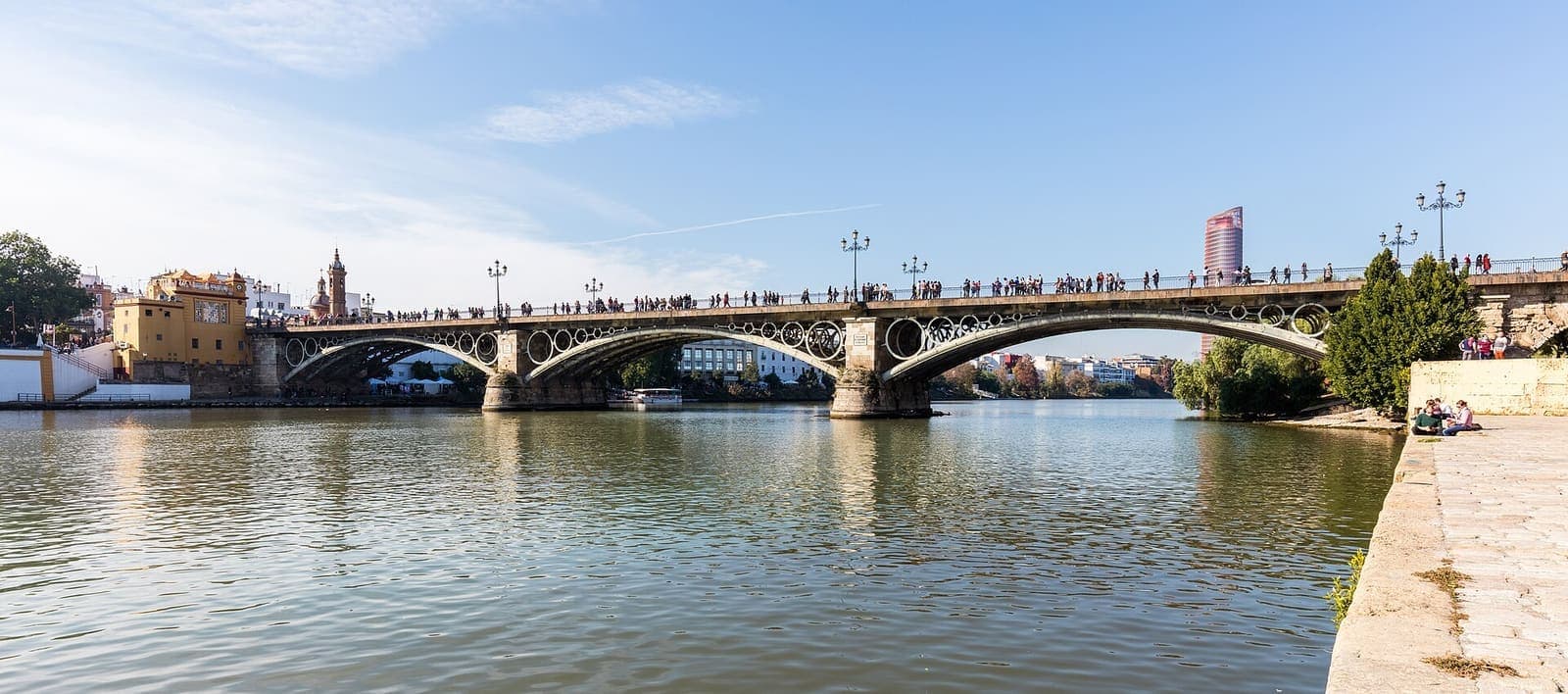 El puente de Triana, en Sevilla