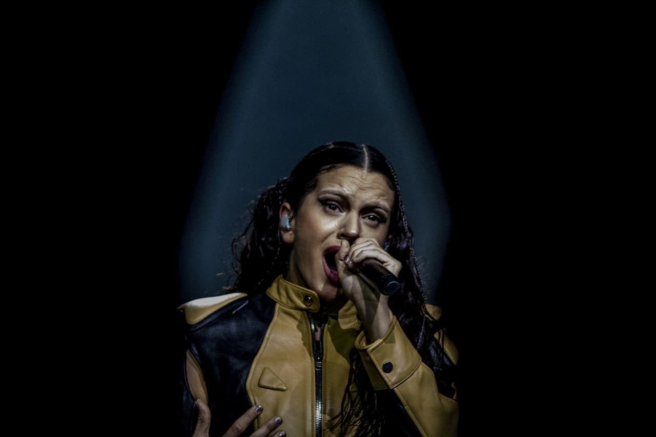 Rosalía en concierto en Chile en 2022