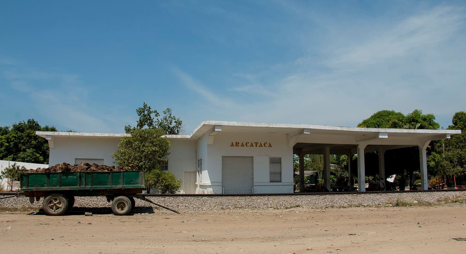 La antigua estación de tren de Aracataca