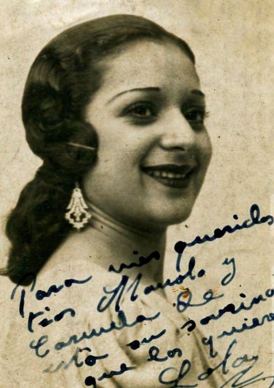 Lola Flores hacia 1941