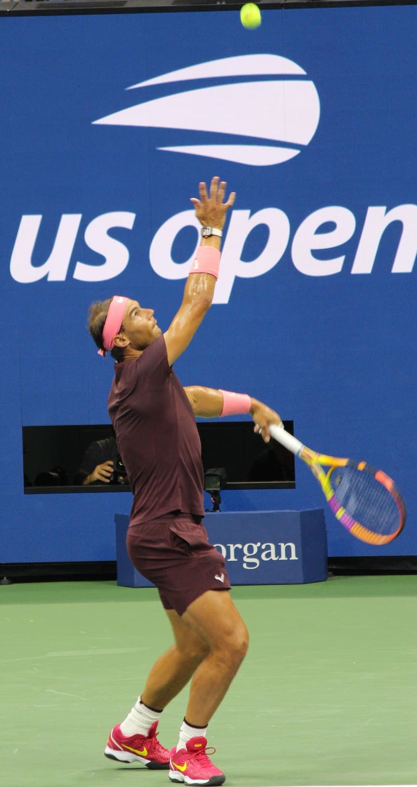 Rafa Nadal durante el US Open 2022