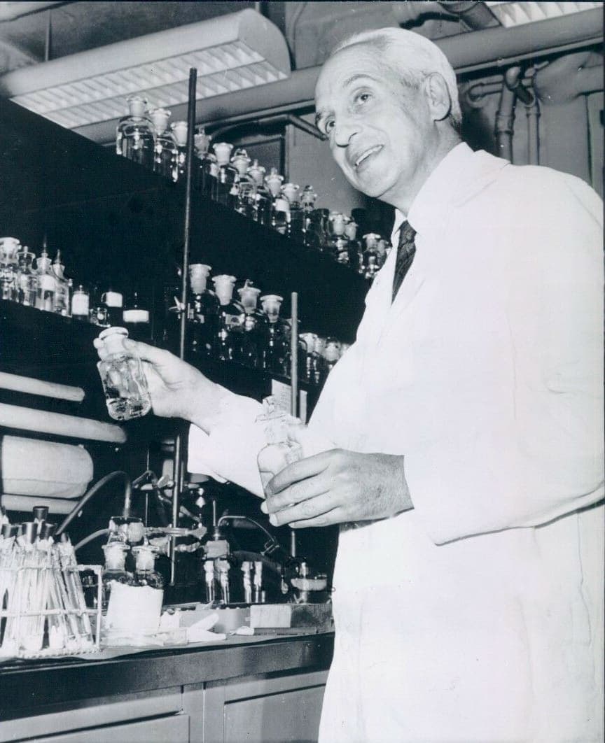 Severo Ochoa en 1959, año del Nobel